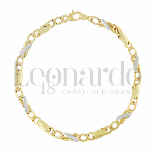 in Oro Giallo e Oro Bianco da 4,7gr.