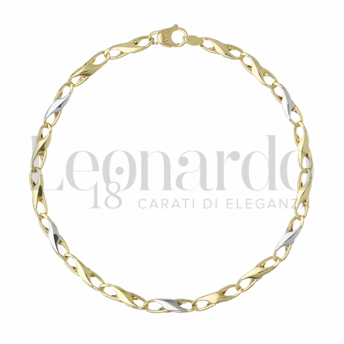 Leggera in Oro Giallo e Oro Bianco da 3,6gr.