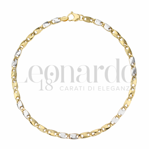 Leggera in Oro Giallo e Oro Bianco da 3,9gr.