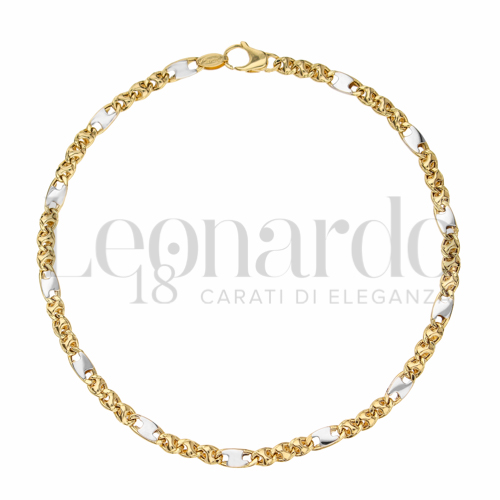 Leggera in Oro Giallo e Oro Bianco da 4gr.
