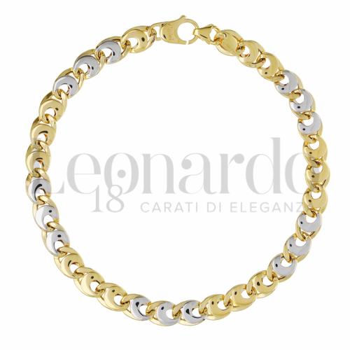 Big in Oro Giallo e Oro Bianco da 7,4gr.