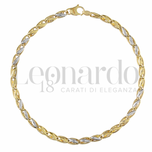 Leggera in Oro Giallo e Oro Bianco da 3,6gr.