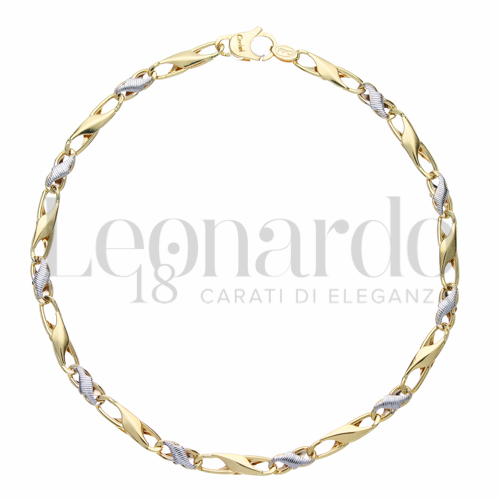Leggera in Oro Giallo e Oro Bianco da 3,6gr.