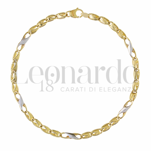 Leggera in Oro Giallo e Oro Bianco da 3,6gr.