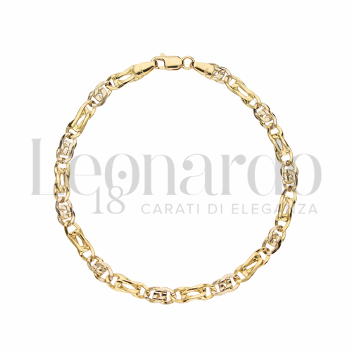 Filo 80 in Bicolore di Lega non Rodiato da 4,4gr.