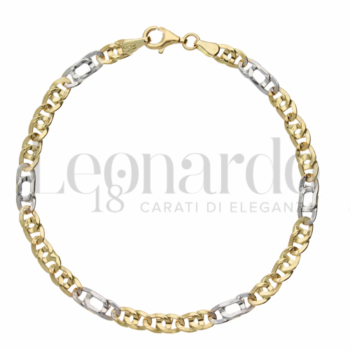 Filo 80 in Bicolore di Lega Rodiato da 3,4gr.