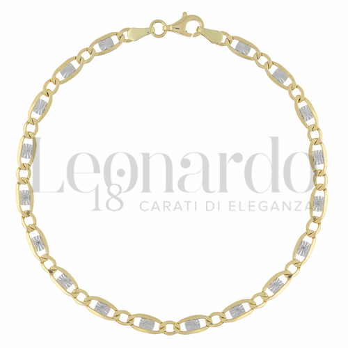 Filo 80 in Bicolore di Lega Rodiato da 3,1gr.