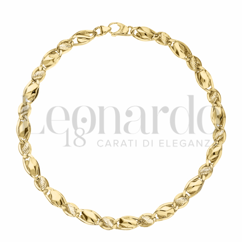 Media in Oro Giallo da 4,8gr.