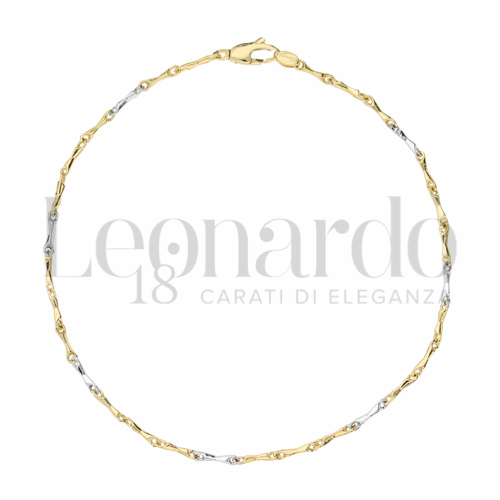 1° Misura in Oro Giallo e Oro Bianco da 2,4gr.
