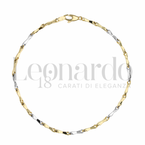 2° Misura in Oro Giallo e Oro Bianco da 3,8gr.