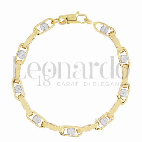 2° Misura in Oro Giallo e Oro Bianco da 13,8gr.