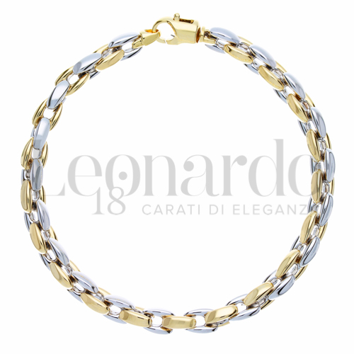 in Oro Giallo e Oro Bianco da 17,8gr.