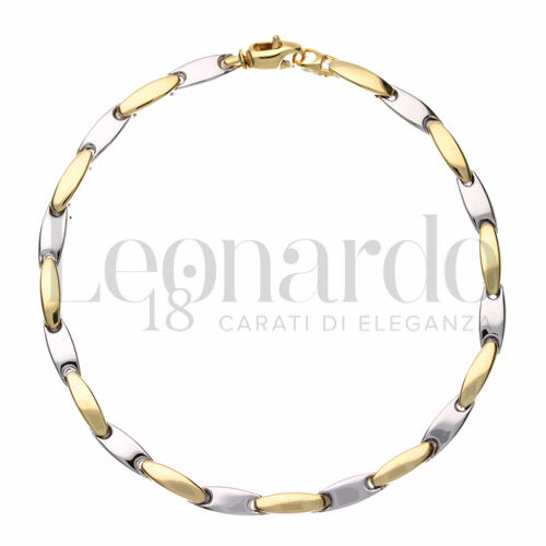 in Oro Giallo e Oro Bianco da 10,6gr.
