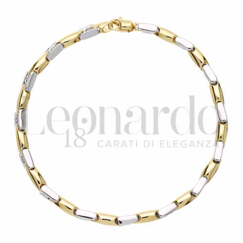 in Oro Giallo e Oro Bianco da 11,5gr.