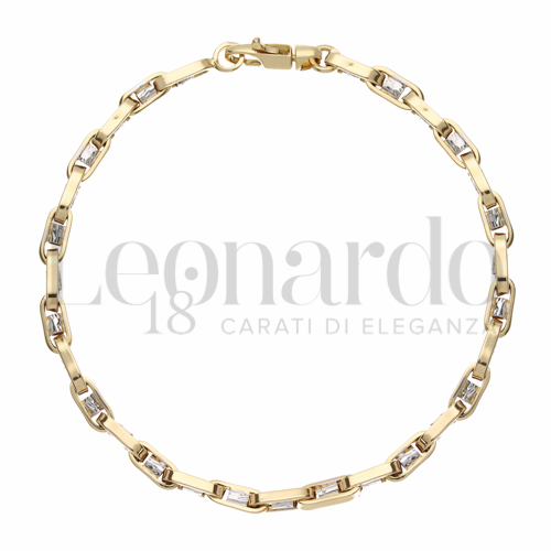 in Oro Giallo e Oro Bianco da 6,6gr.