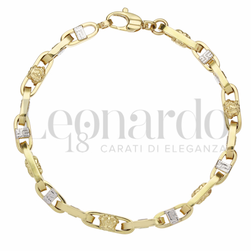 1° Misura in Oro Giallo e Oro Bianco da 10,9gr.