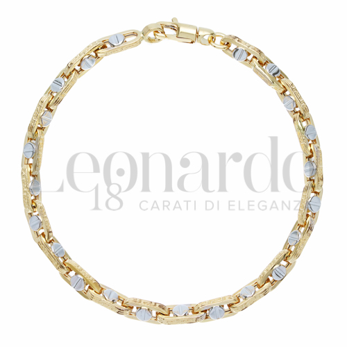 1° Misura in Oro Giallo e Oro Bianco da 8,6gr.