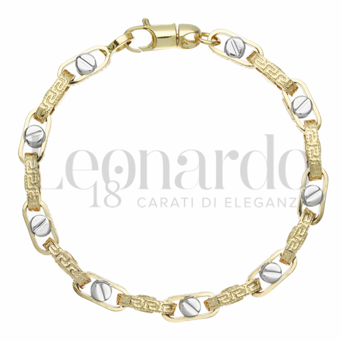 2° Misura in Oro Giallo e Oro Bianco da 12,5gr.