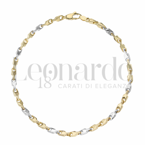 1° Misura in Oro Giallo e Oro Bianco da 4,7gr.