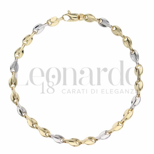 2° Misura in Oro Giallo e Oro Bianco da 6,7gr.