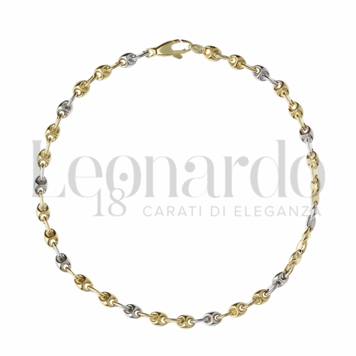 1° Misura in Oro Giallo e Oro Bianco da 4,3gr.
