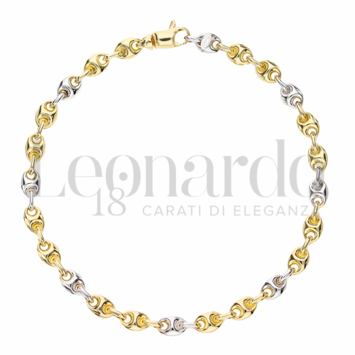 2° Misura in Oro Giallo e Oro Bianco da 6,2gr.