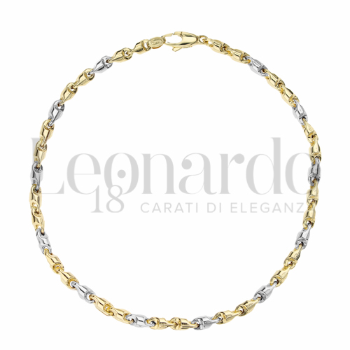 1° Misura in Oro Giallo e Oro Bianco da 4,6gr.