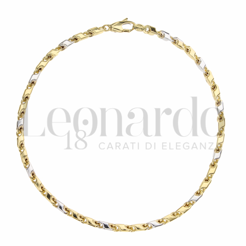 1° Misura in Oro Giallo e Oro Bianco da 4,3gr.