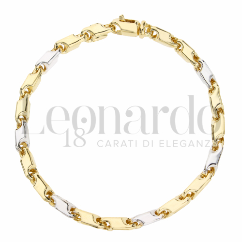 3° Misura in Oro Giallo e Oro Bianco da 9,4gr.