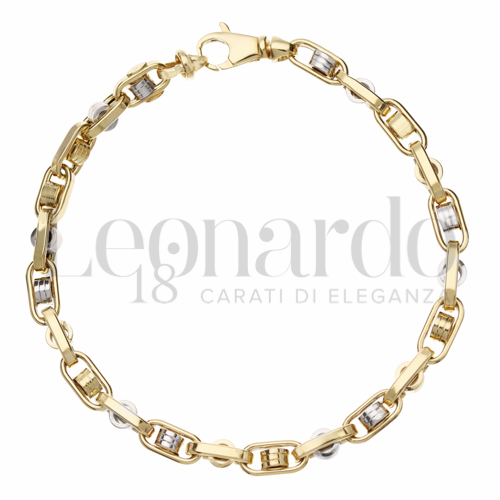 1° Misura in Oro Giallo e Oro Bianco da 10gr.