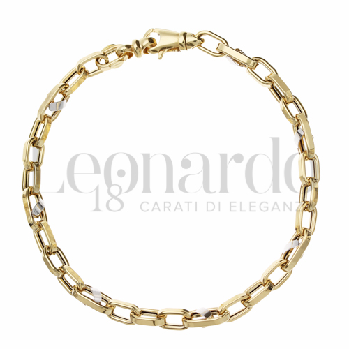 1° Misura in Oro Giallo e Oro Bianco da 7,8gr.