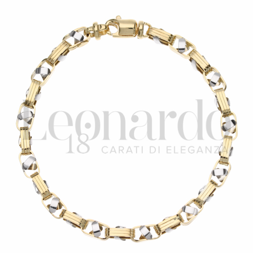 1° Misura in Oro Giallo e Oro Bianco da 9,4gr.