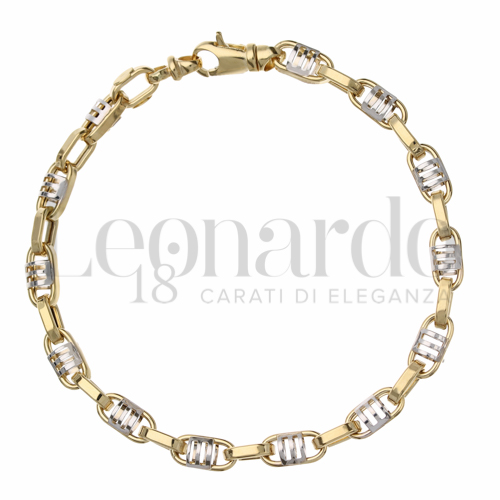 1° Misura in Oro Giallo e Oro Bianco da 8,1gr.