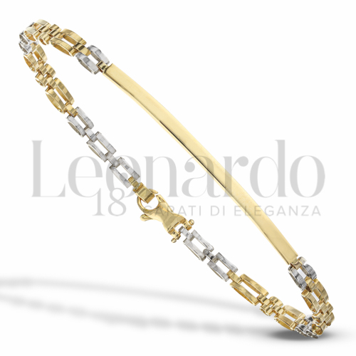 in Oro Giallo e Oro Bianco da 4,7gr.