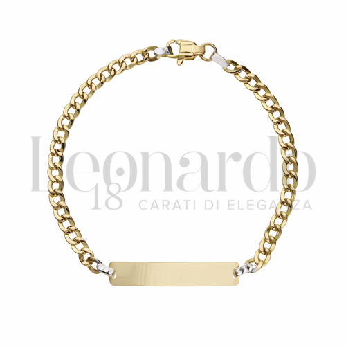 Grumetta Maglia in Oro Giallo e Oro Bianco da 4,1gr.