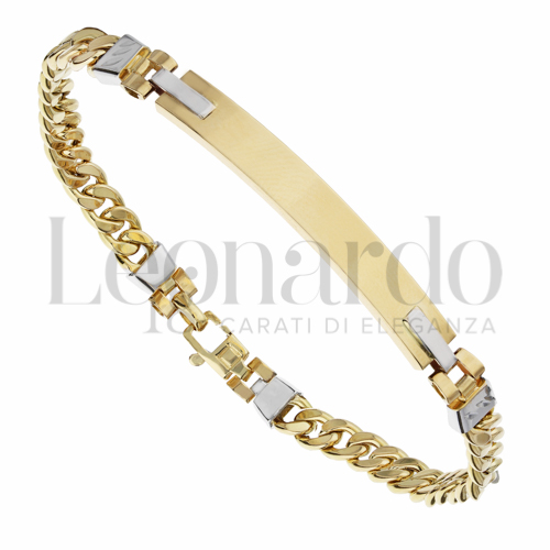 Grumetta Maglia in Oro Giallo e Oro Bianco da 10,3gr.