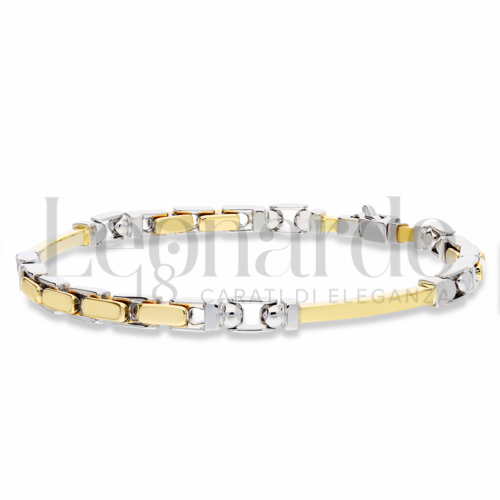 in Oro Giallo e Oro Bianco da 17,6gr.