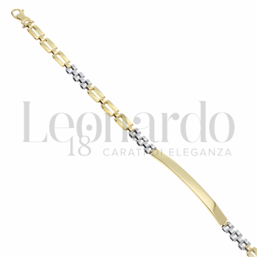 in Oro Giallo e Oro Bianco da 6,6gr.