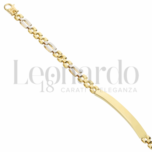 in Oro Giallo e Oro Bianco da 8,8gr.