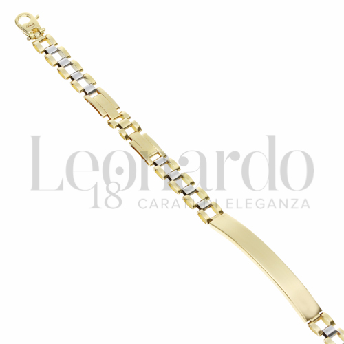 in Oro Giallo e Oro Bianco da 10,5gr.