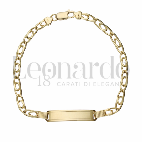 Occhio di Pernice Maglia in Oro Giallo da 6,3gr.