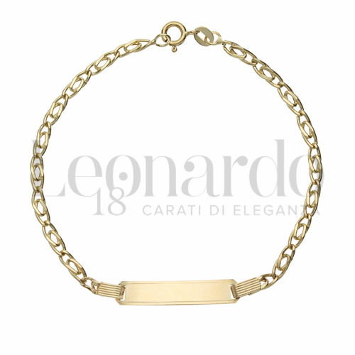 Occhio di Pernice Maglia in Oro Giallo da 4gr.