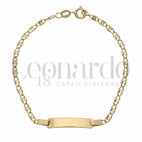 Occhio di Tigre Maglia in Oro Giallo da 3gr.