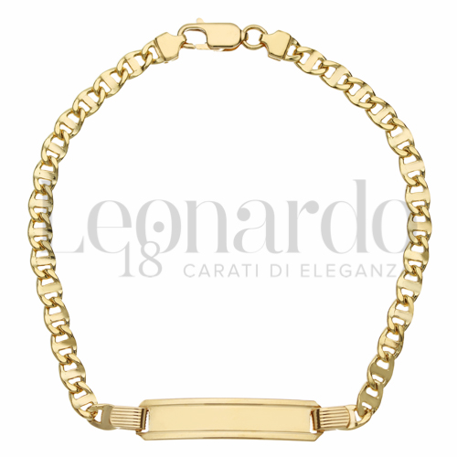 Traversino Lucido Maglia in Oro Giallo da 7gr.