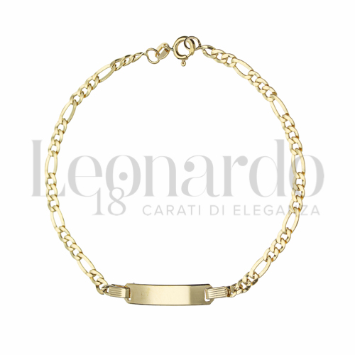 3+1 Lucida Maglia in Oro Giallo da 3,1gr.