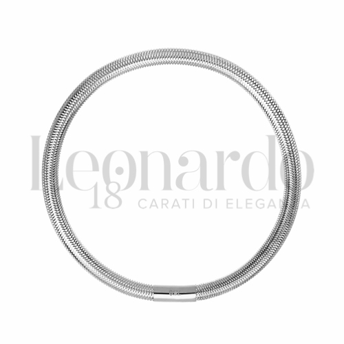 Modello elastico in Oro Bianco da 1,7gr.
