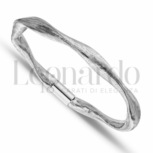 Modello elastico in Oro Bianco da 2,4gr.