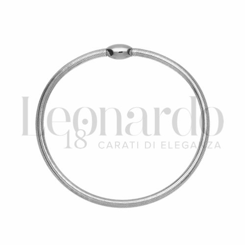 Modello elastico in Oro Bianco da 2,4gr.