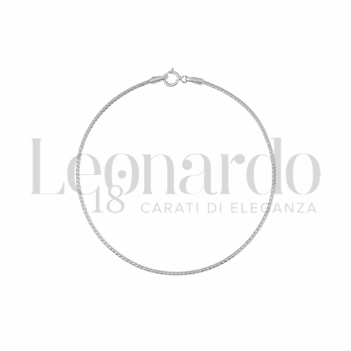 Anello a Molla in Oro Bianco da 1,1gr.