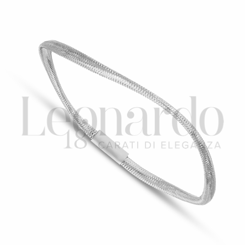 Modello elastico in Oro Bianco da 0,9gr.